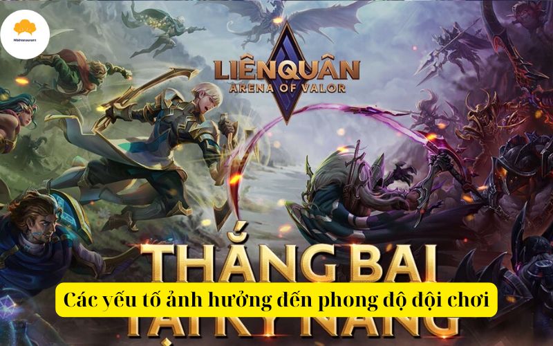 Các yếu tố ảnh hưởng đến phong độ đội chơi