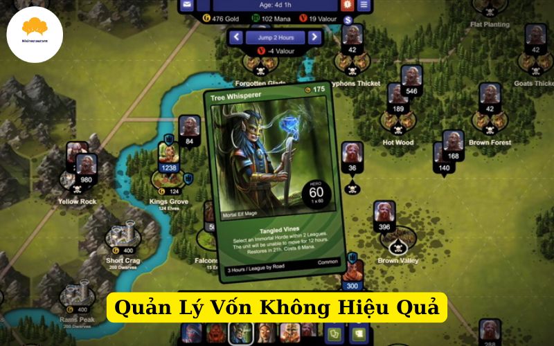 Quản Lý Vốn Không Hiệu Quả
