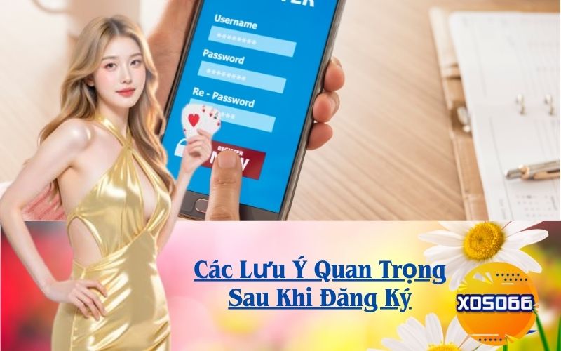 Các Lưu Ý Quan Trọng Sau Khi Đăng Ký