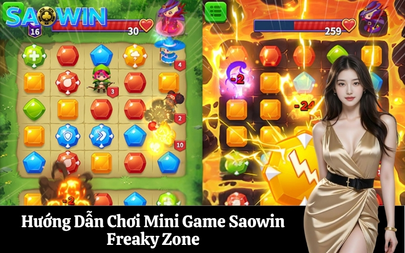 Hướng Dẫn Chơi Mini Game Saowin Freaky Zone