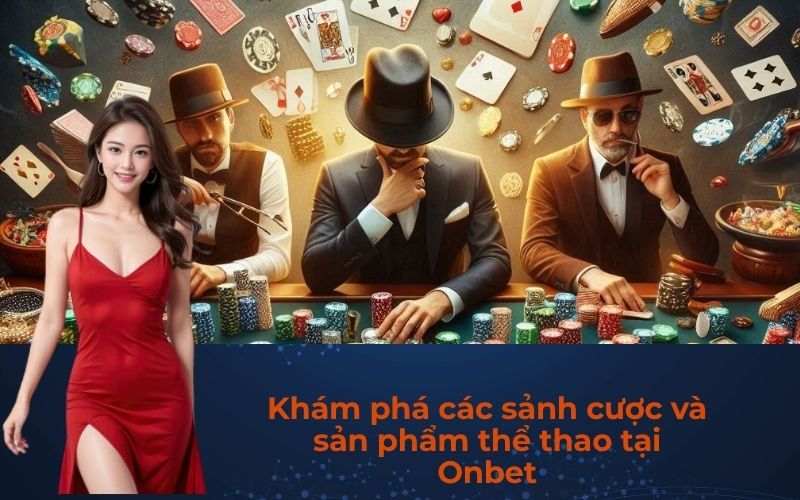 Khám phá các sảnh cược và sản phẩm thể thao tại Onbet