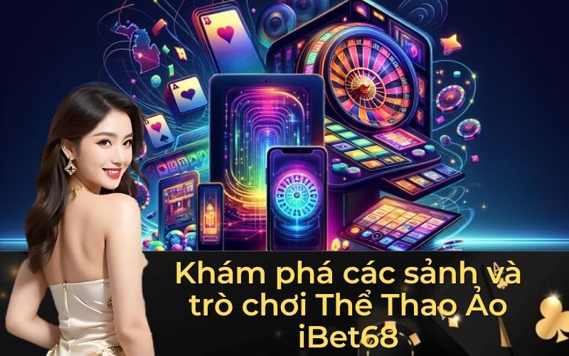Khám phá các sảnh và trò chơi Thể Thao Ảo iBet68