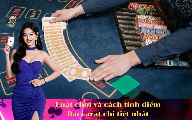 Luật chơi và cách tính điểm Baccarat chi tiết nhất