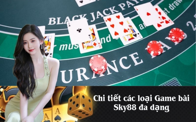 Chi tiết các loại Game bài Sky88 đa dạng