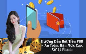 Hướng Dẫn Rút Tiền V88 – An Toàn, Hạn Mức Cao, Xử Lý Nhanh